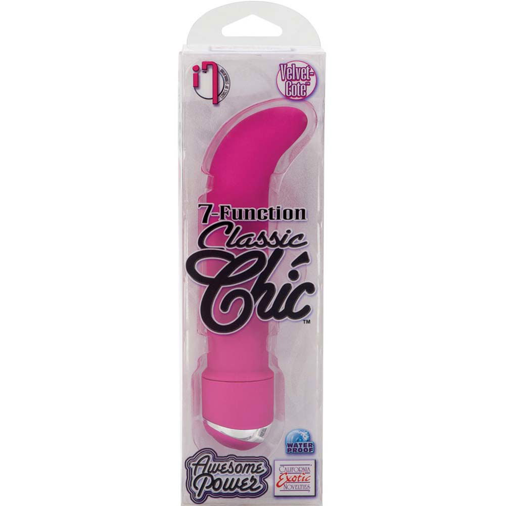 Calexotics Classic Chic 7 Function Mini G Spot Vibe 5 5 Pink