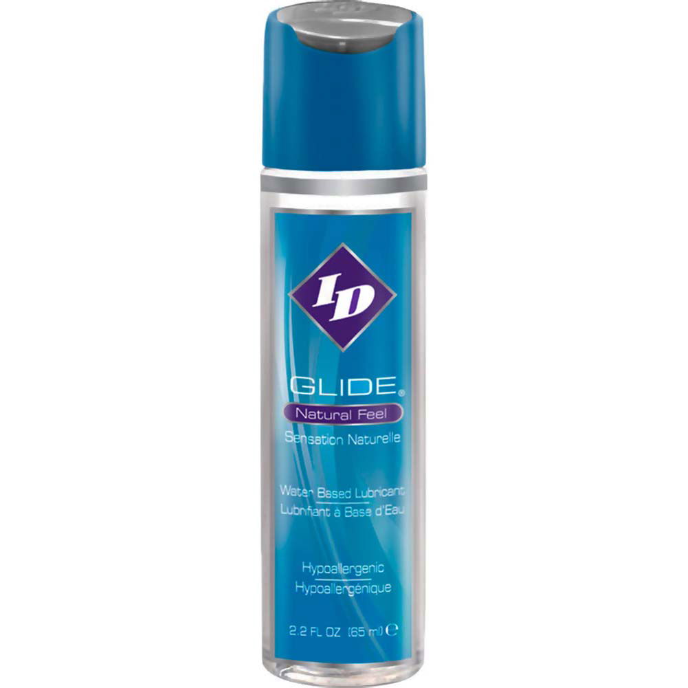 Id Glide Natural Feel Water Based Personal Lubricant 22 Floz 65 Ml 7504