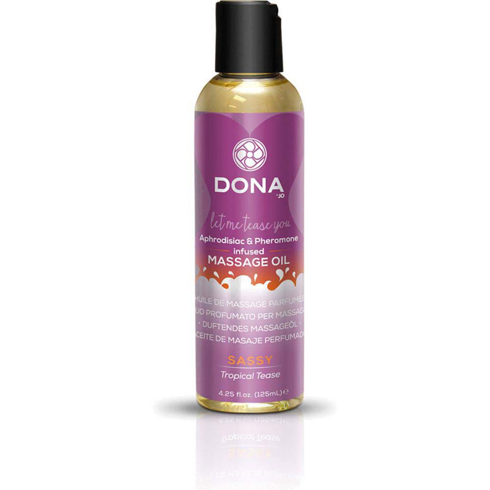 Dona Scented Massage Oil 425 Floz 125 Ml Sassy Tropical Tease Aroma 