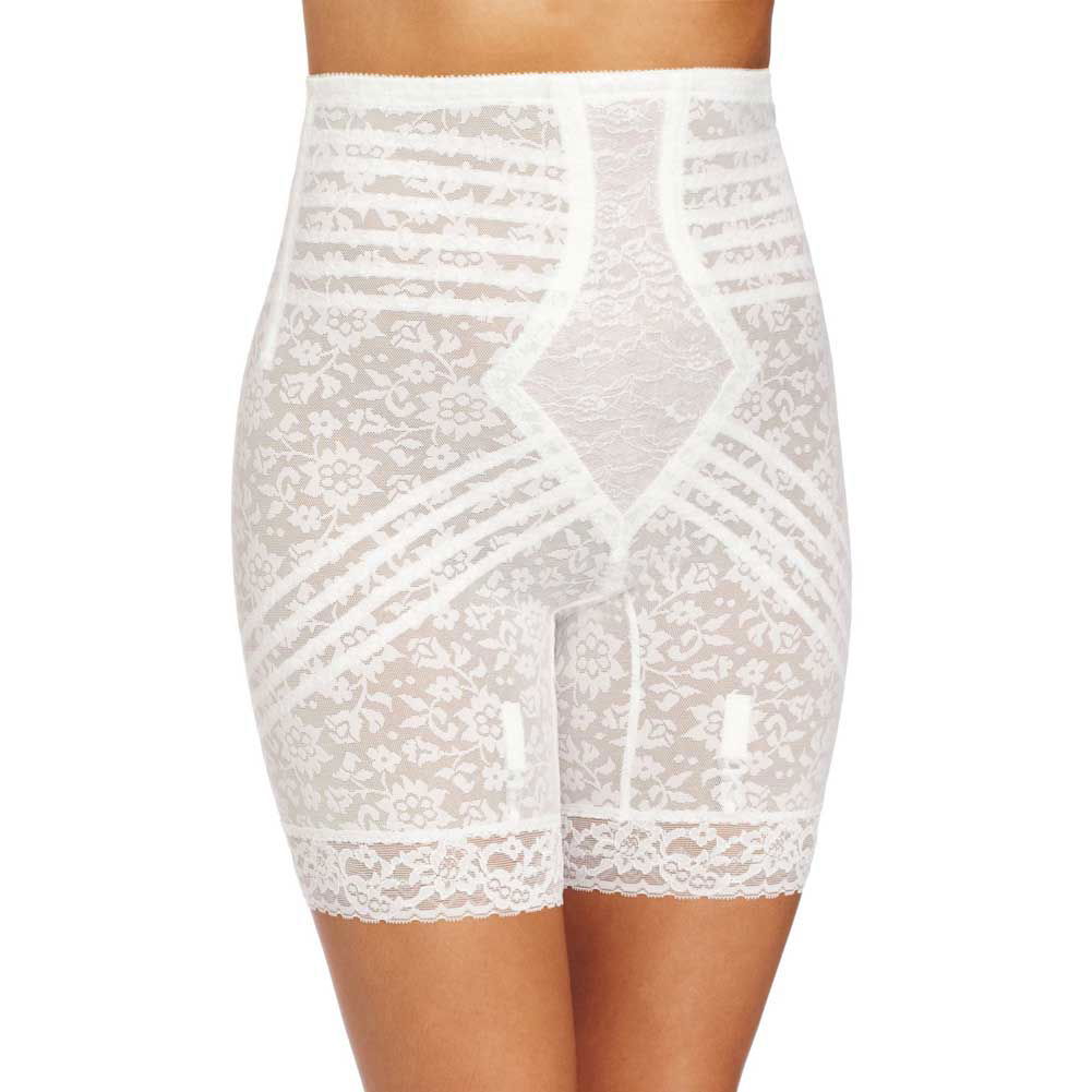 Rago Shapewear High Waist Long Leg Shaper 8x White 9850