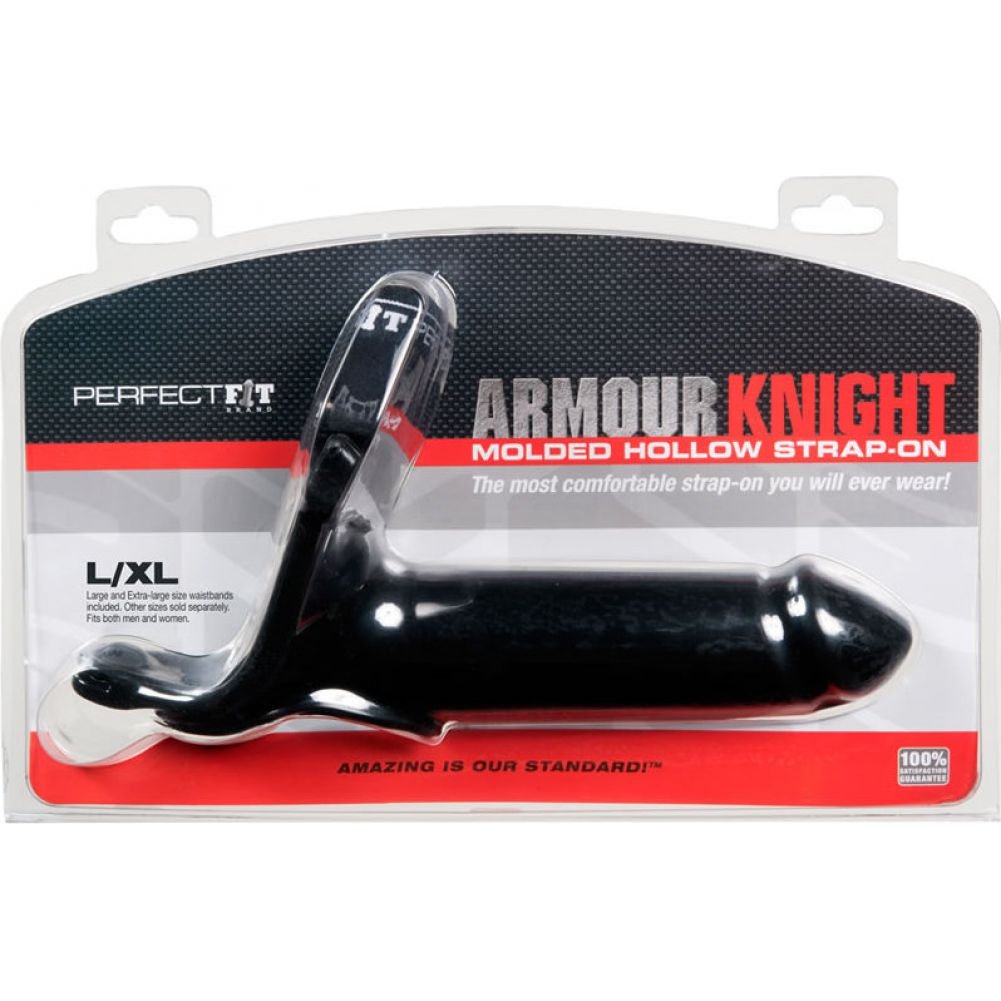 Perfect Fit Armour Knight Extra Large Strap On With Two Waistbands