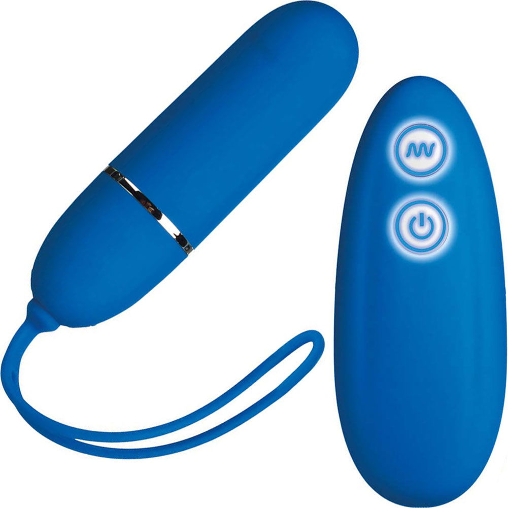 Calexotics Posh 7 Function Lovers Remote Vibrating Bullet 2 75 Blue