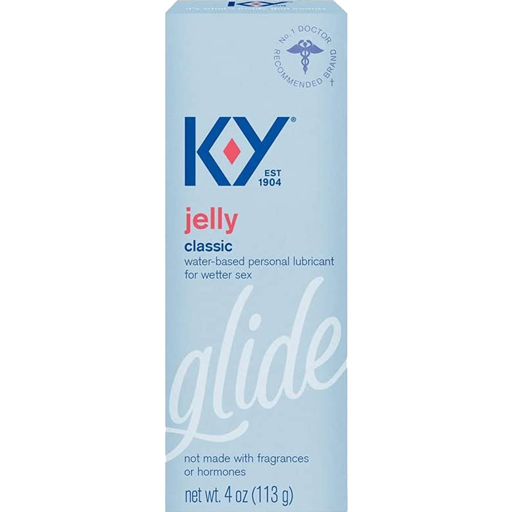 K Y Jelly Personal Water Based Lubricant 4 Oz 113 G