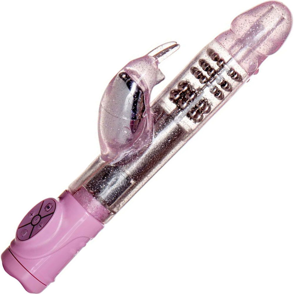 Thrusting Jack Rabbit Female Vibrator 1125 Pink Dearla