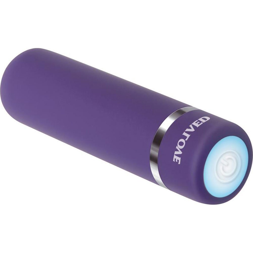 Evolved Purple Passion Rechargeable Bullet Vibrator 2 8
