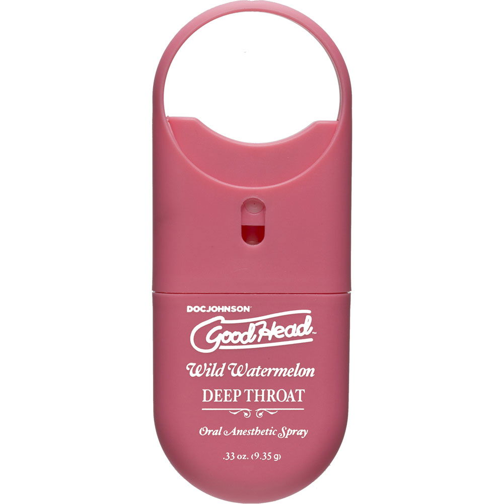 Goodhead To Go Deep Throat Oral Sex Spray 033 Oz Watermelon