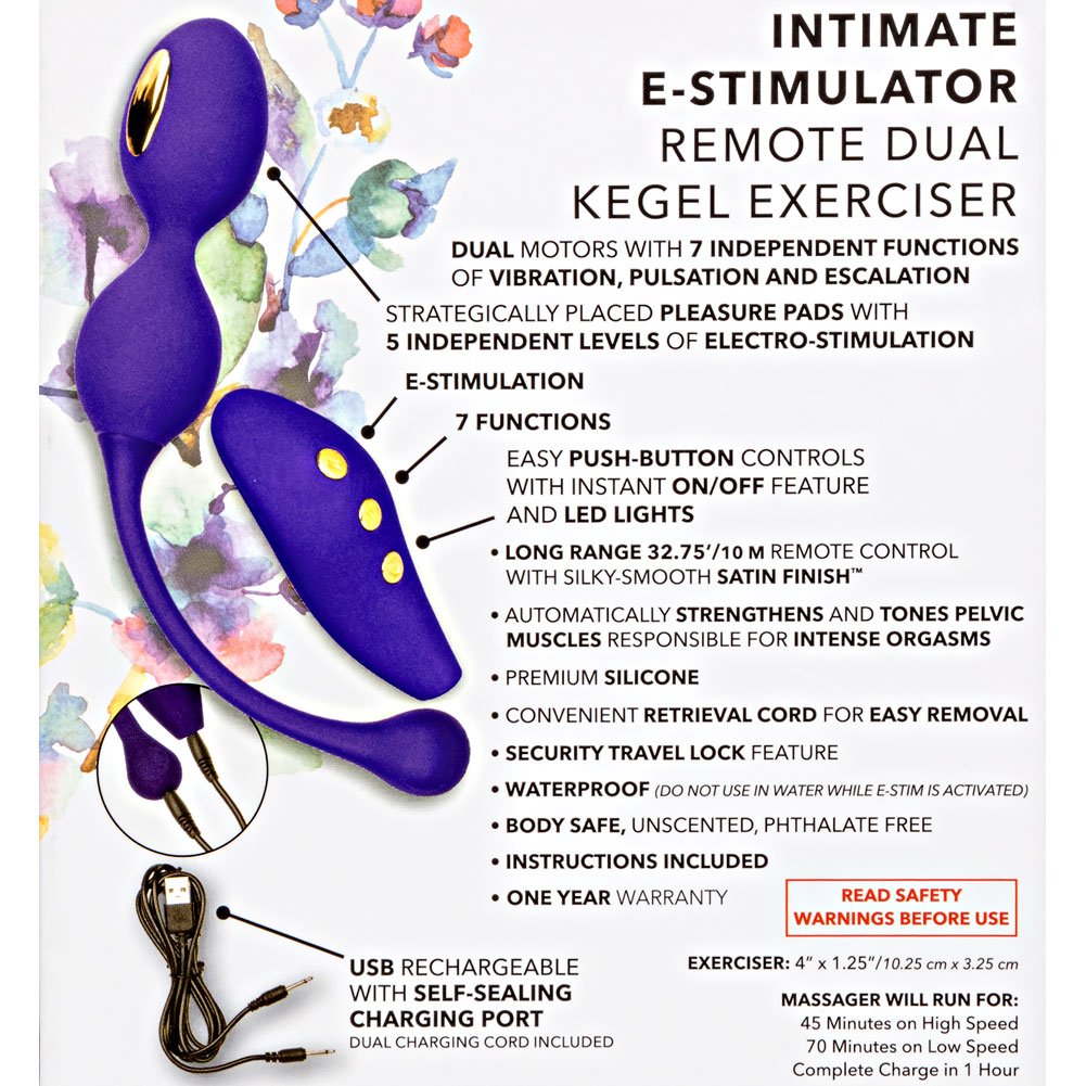 Impulse Intimate Estim Remote Dual Kegel Exerciser Purple