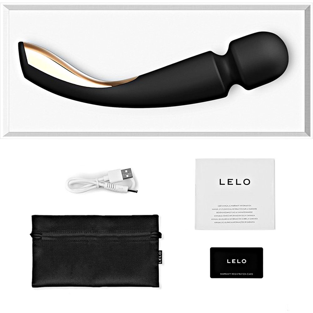 Lelo Smart Wand 2 Large Rechargeable Massager 12 Black