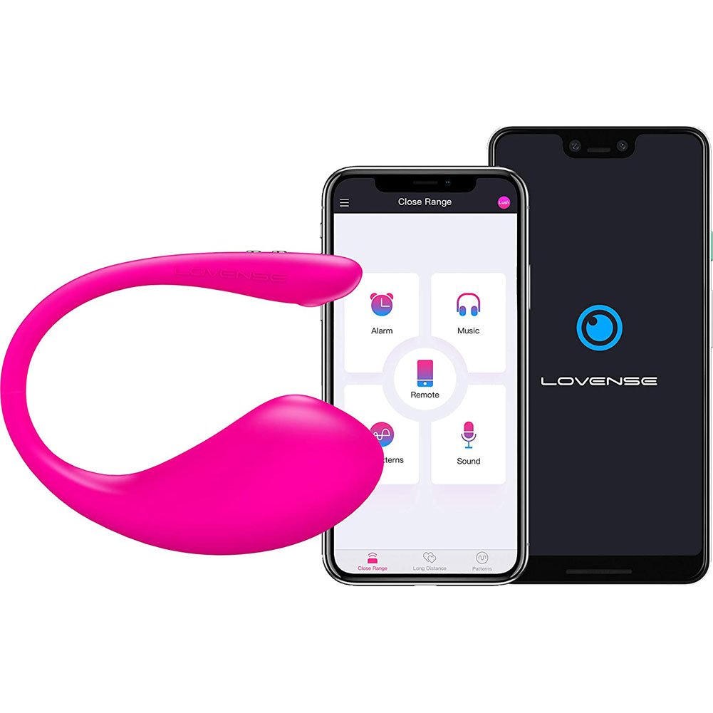 Lovense Lush App Controlled Bluetooth Egg Vibrator Pink Dearlady Us